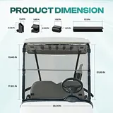ezgo windshield